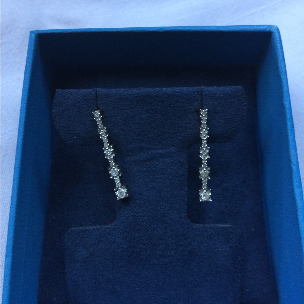 Diamond Earrings - Picture 4 of 5